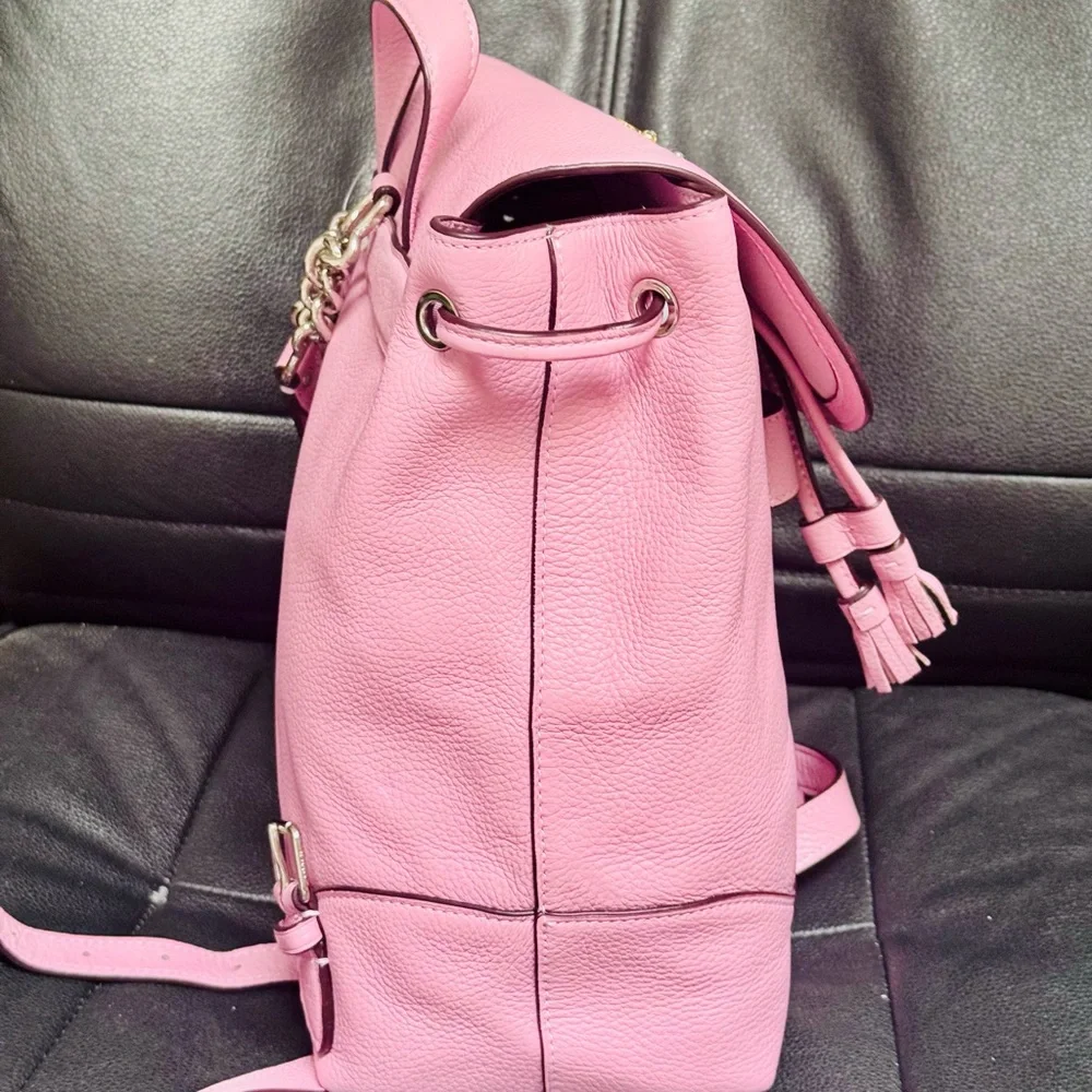 NWT Coach ELLE BACKPACK WITH ALLOVER STUDS in Pink Multi - Picture 4 of 12